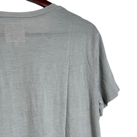 Chaser Heather Light Gray Short Sleeve Crew Neck T-shirt Sample Tag Medium M - Picture 11 of 15